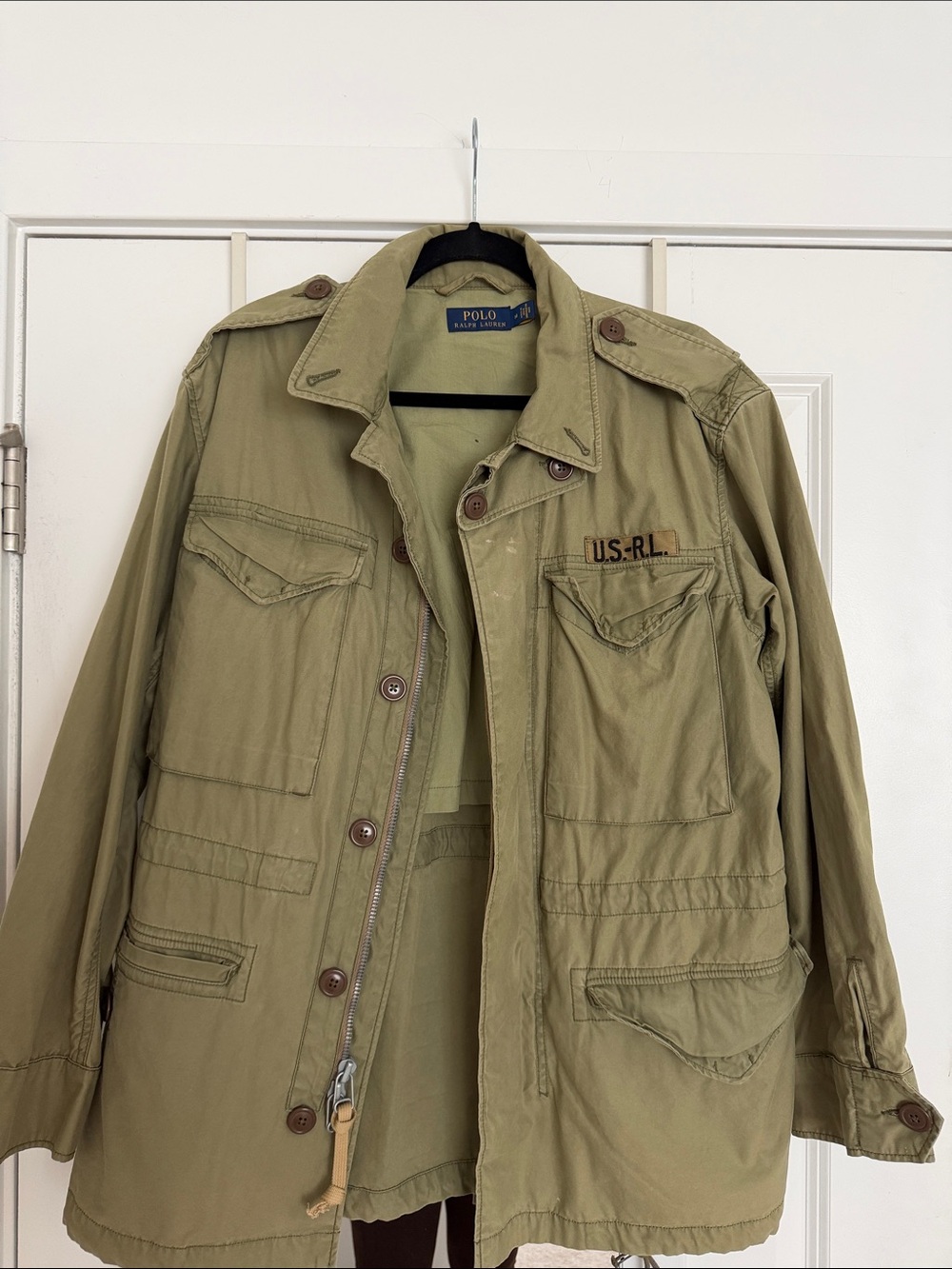 Polo by Ralph Lauren Olive Green Military Field Jacket